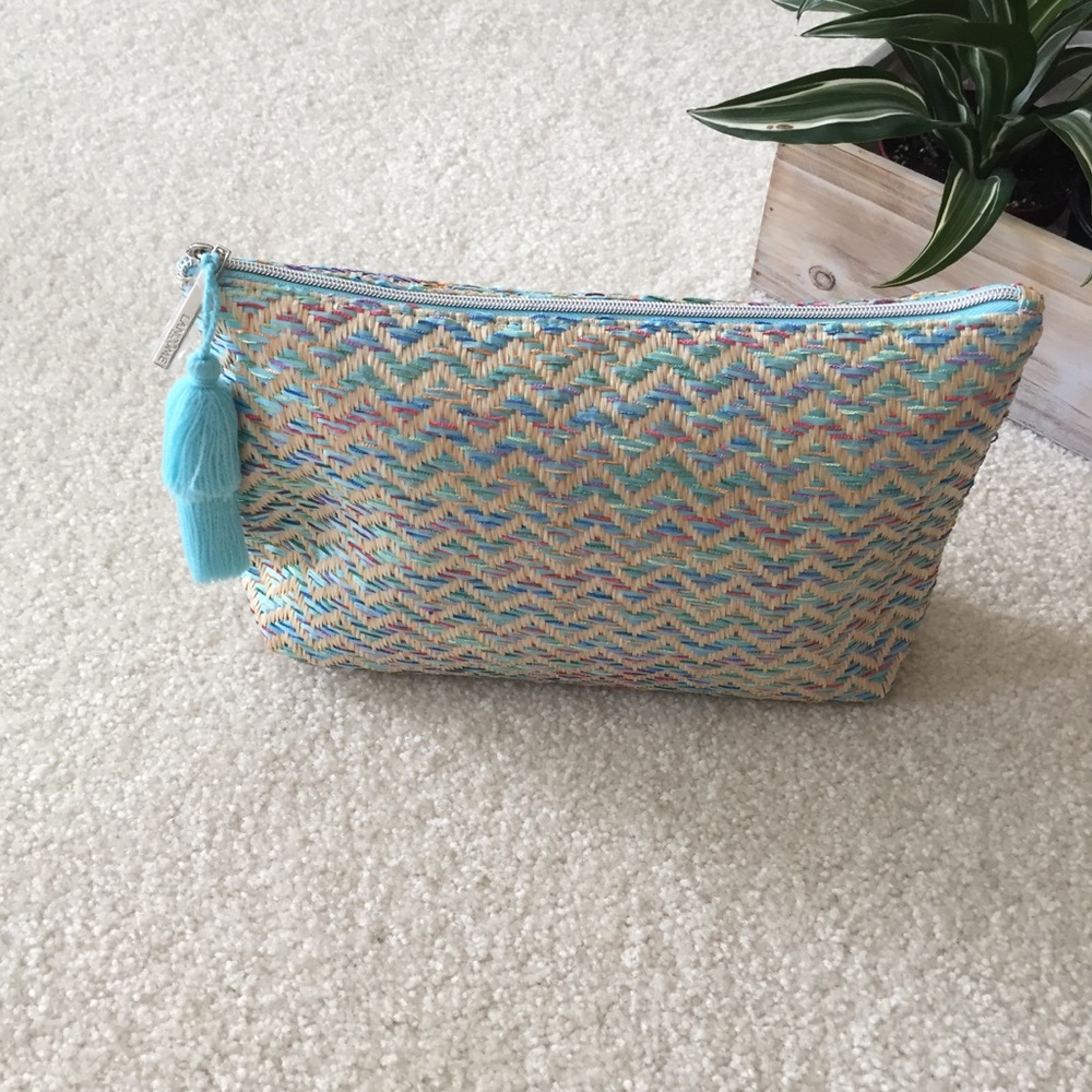 Lancôme Multicolored Makeup Pouch Bag Clutch